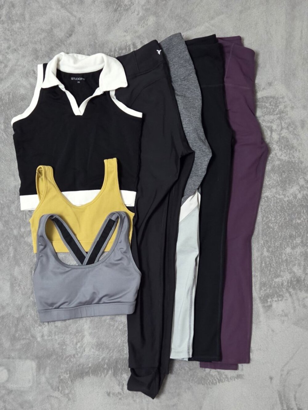 7pc Activewear Wardrobe Bundle - Size XS/S Old Navy, Skechers, Forever 21